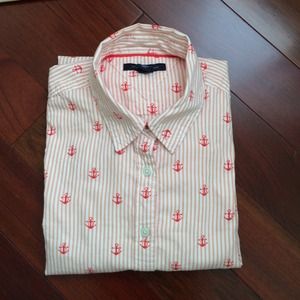 Anchor button down shirt