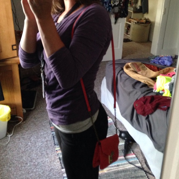 Coral American Eagle purse - Picture 4 of 4