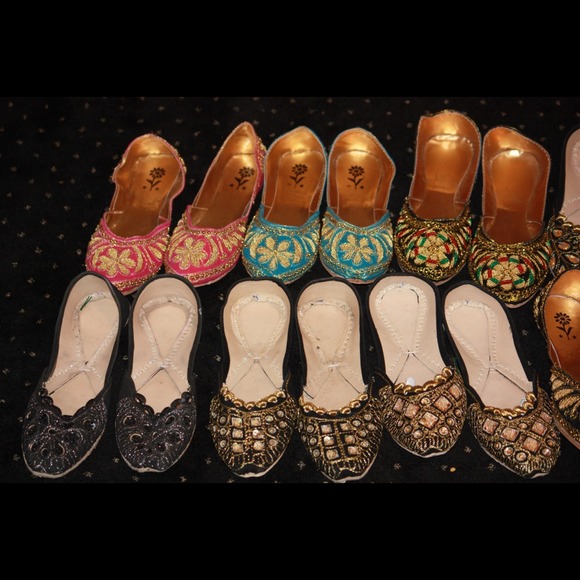 Handmade indian pakistani shoes - Picture 3 of 4