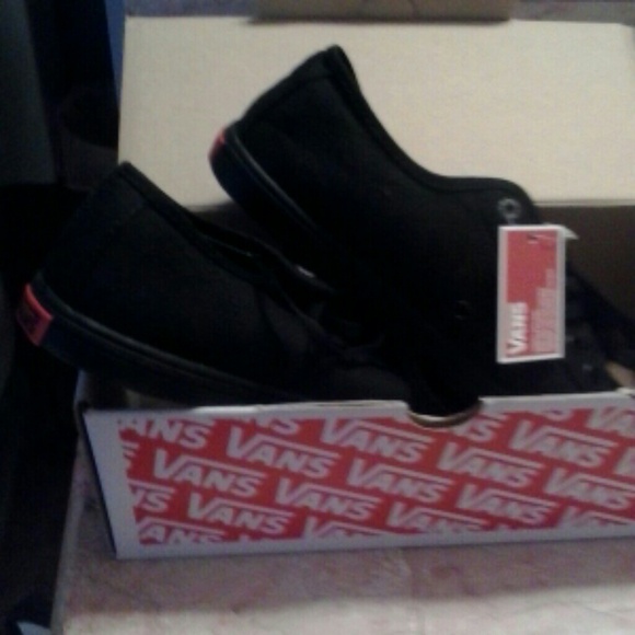 All Black Vans