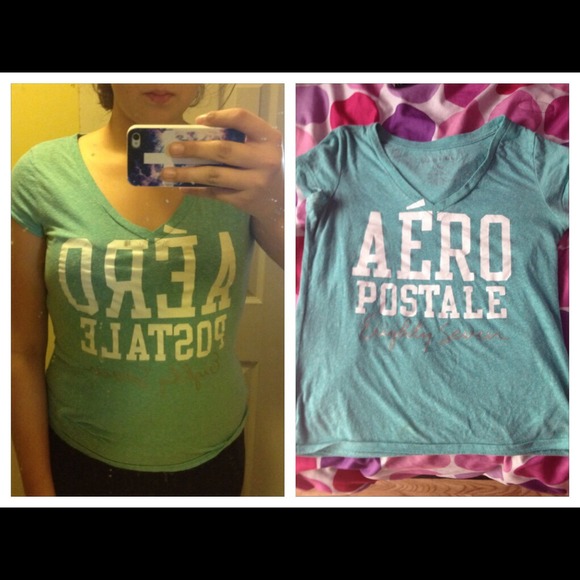 Aeropostale Baby Blue Blouse!!!