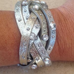 Brighton Leather Braided Bracelet.