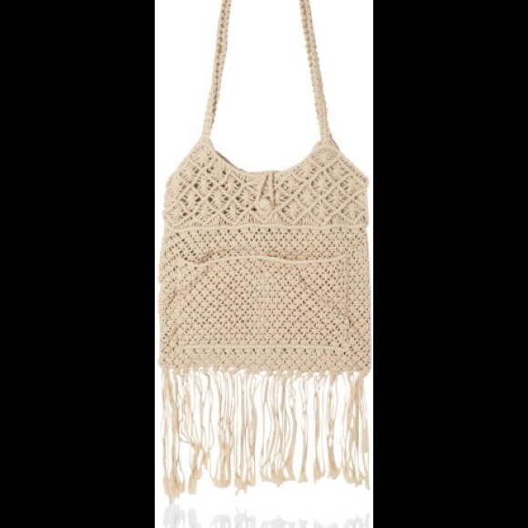 Ralph Lauren Denim&Supply Crochet Shoulder Bag