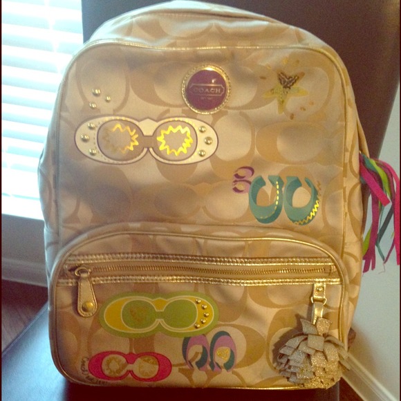 Authentic Coach Poppy Bookbag
