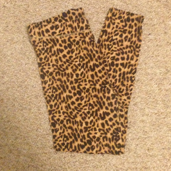 Cheetah Print Leggings