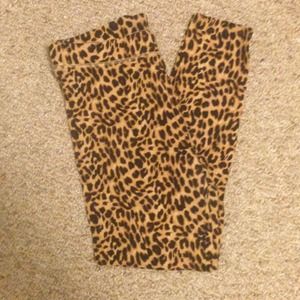 Cheetah Print Leggings