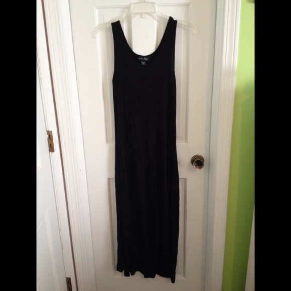 Black Baby High Low Maxi