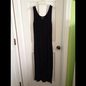 Black Baby High Low Maxi