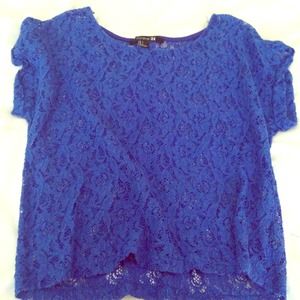 Lacy Forever 21 blouse