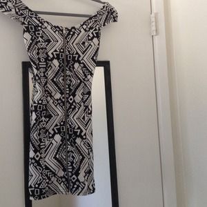 Bodycon tribal dress