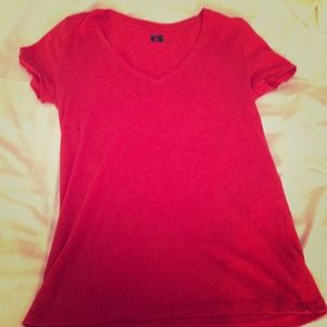 BDG red v neck