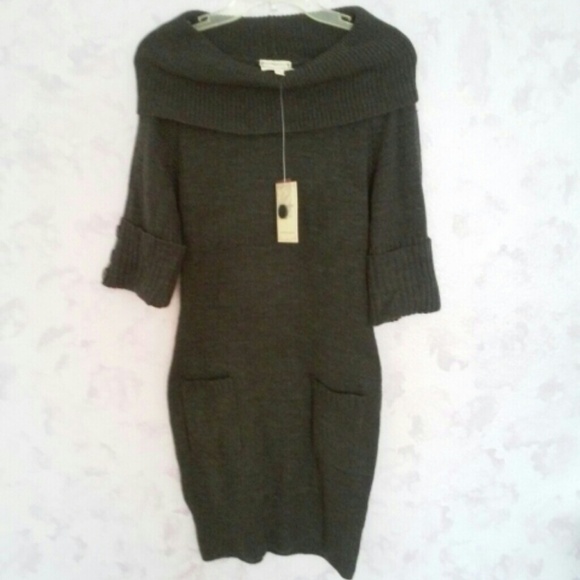 🚫SOLD on Vinted🚫NWT Cowl Neck Sweater Dress