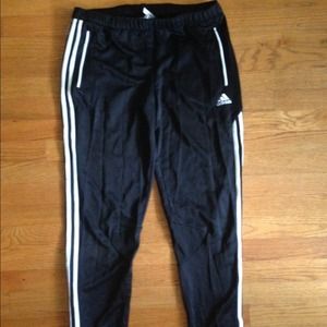 NEW Adidas skinny zipper pants.reserved