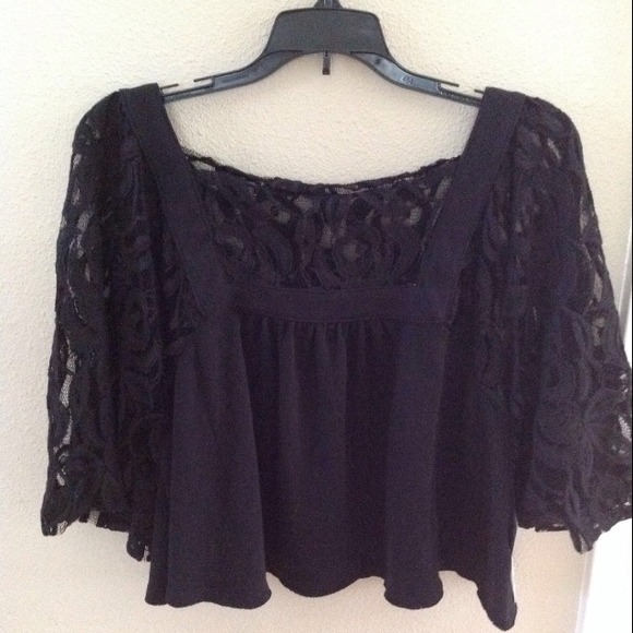 NWOT Free People Catalina Lace Top Size Small - Picture 4 of 4