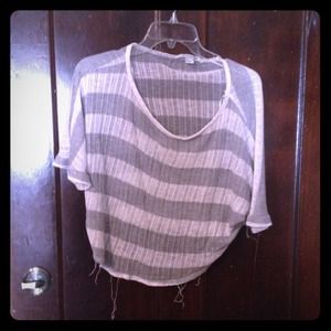 Sheer Forever 21 crop top