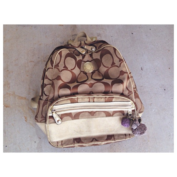Gold Coach Backpack
