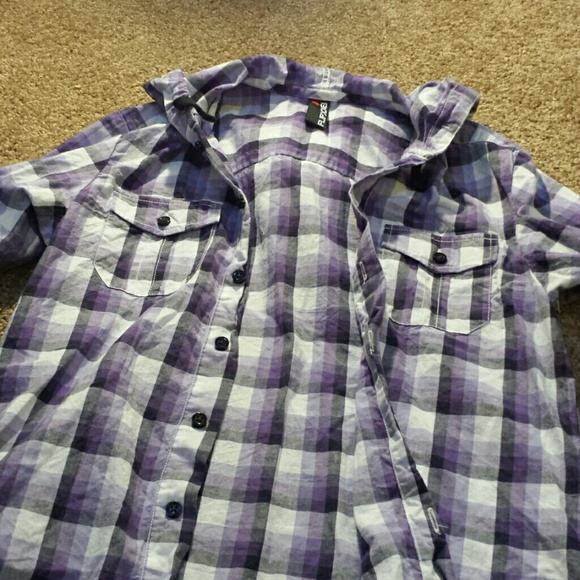 Plaid button down - Picture 2 of 2