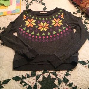 small F21 tribal pattern top
