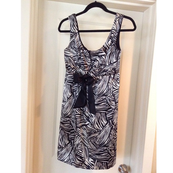 Black & White Cocktail Dress