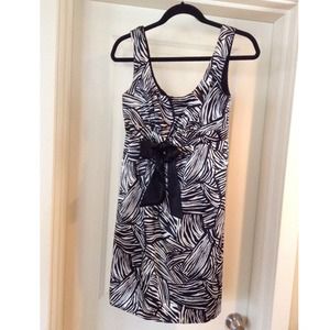 Black & White Cocktail Dress