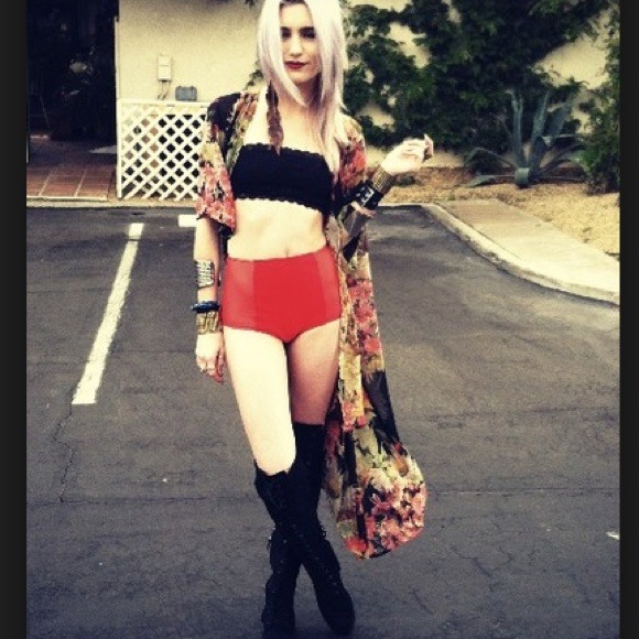 See you MONDAY floral kimono - Picture 4 of 5