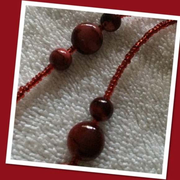 Elegant beaded eyeglass cord - Picture 2 of 2