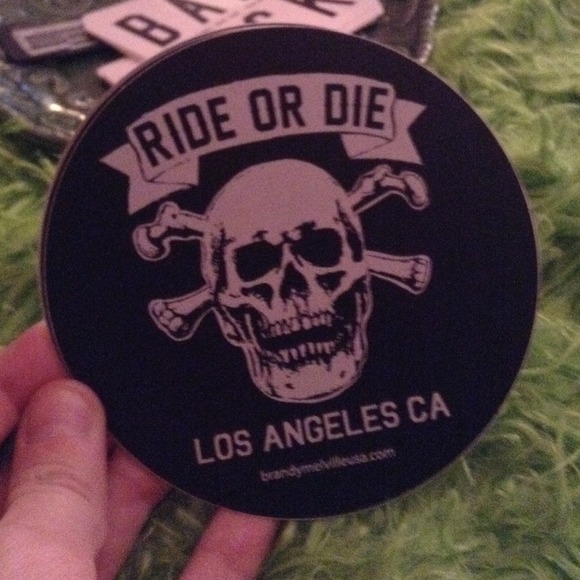 Brandy Melville Accessories Brandy Melville Ride Or Die Sticker Lot