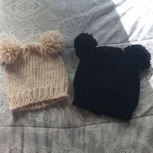 Knitted beanies