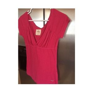 Long V neck shirt