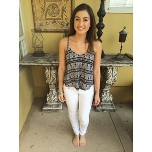 White Jolt Skinny Jeans