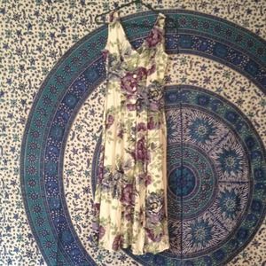 Vintage Floral Maxi Dress.