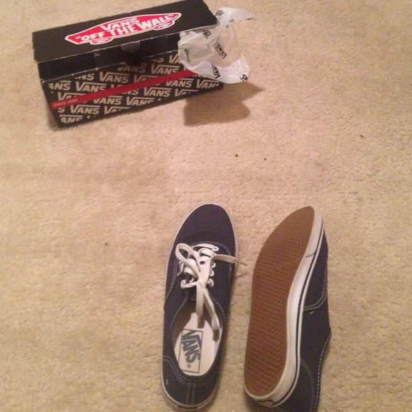 Dark/navy blue classic vans