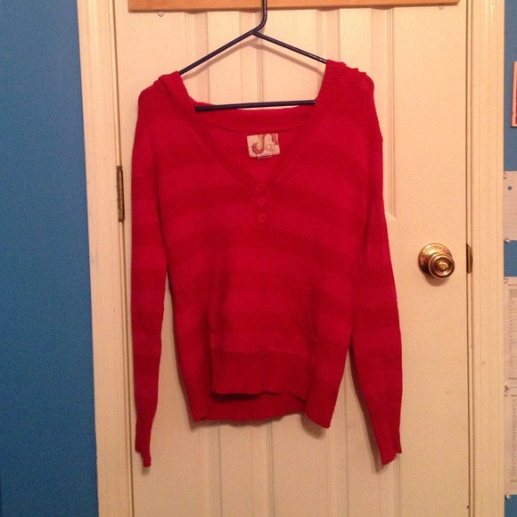 sweater with hood!