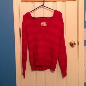 sweater with hood!