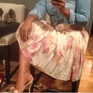French Connection Floral skirt!!!!!