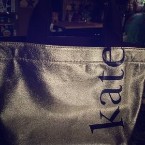 Kate Spade Gold Metallic Tote *REDUCED*