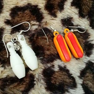 🚫SOLD🚫Handmade vintage kitsch earrings bundle