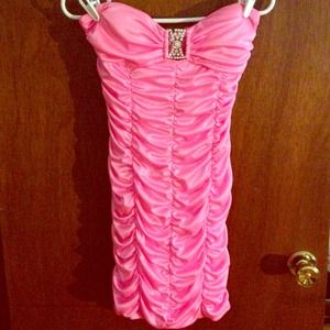 Pink clubby dress