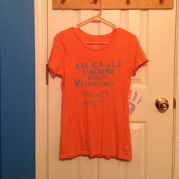 basic american eagle tee