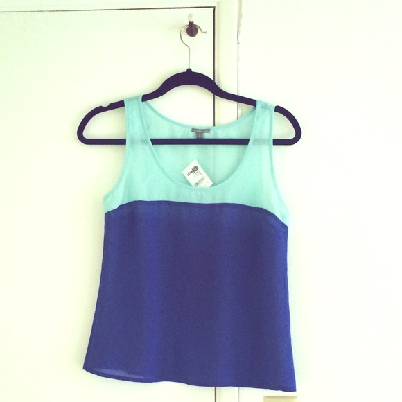 ❌Sold in a bundle❌Charlotte Russe Blue Color-block
