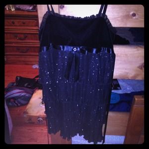 Black sparkly dress