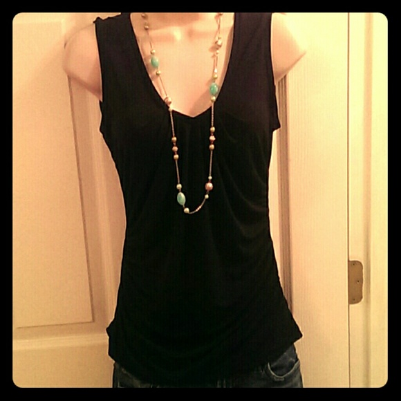 (2)New York & Co stretch tops