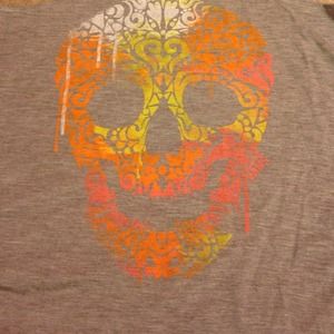 Grey vans flowy tank top