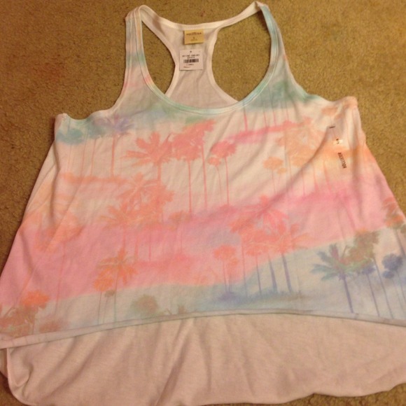 Hollister flowy tank top