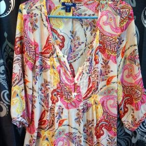 Paisley tunic