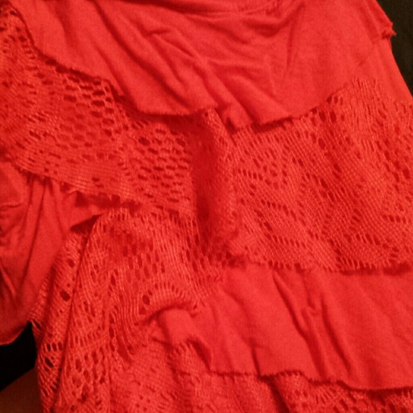 Pretty Pink Ruffle Tank - Picture 2 of 4
