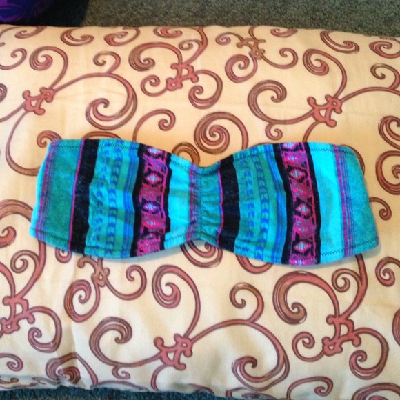 Indian print Bandeau