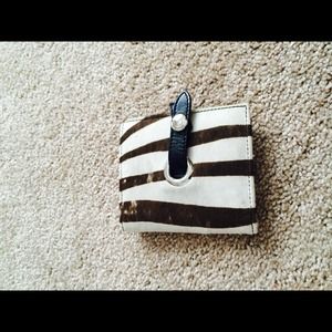 Authentic Jimmy Choo animal hair Wallet