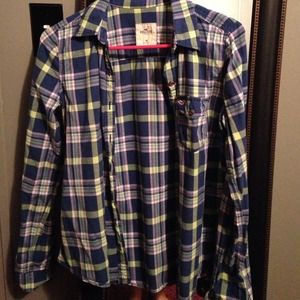 Hollister Plaid Shirt