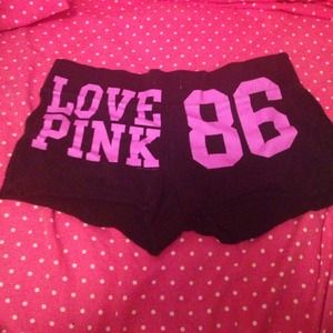 Small shorts Victoria's Secret